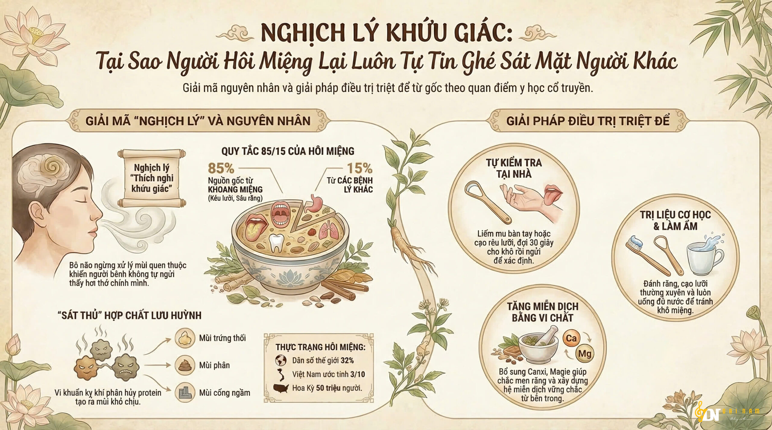 Nghịch Lý Khứu Giác: Tại Sao Người Hôi Miệng Lại Luôn Tự Tin Ghé Sát Mặt Người Khác?