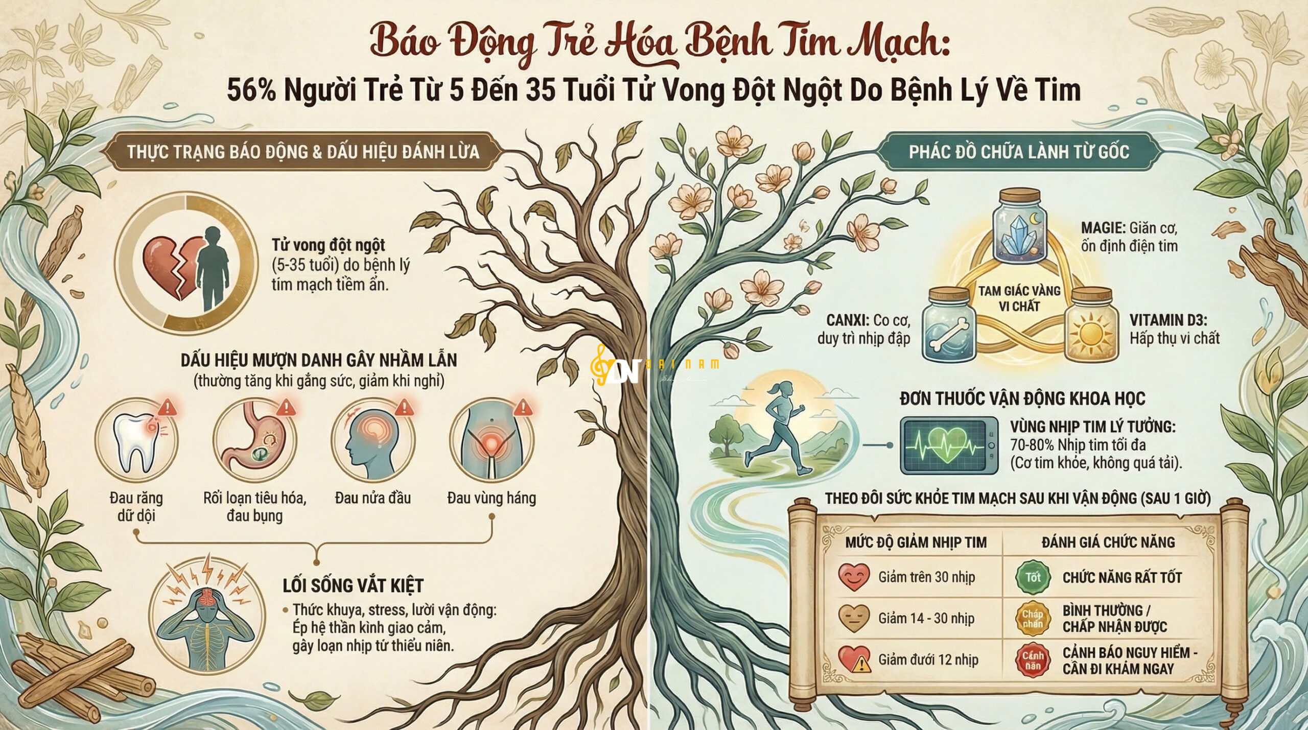 Báo Động Trẻ Hóa Bệnh Tim Mạch: 56% Người Trẻ Từ 5 Đến 35 Tuổi Tử Vong Đột Ngột Do Bệnh Lý Về Tim